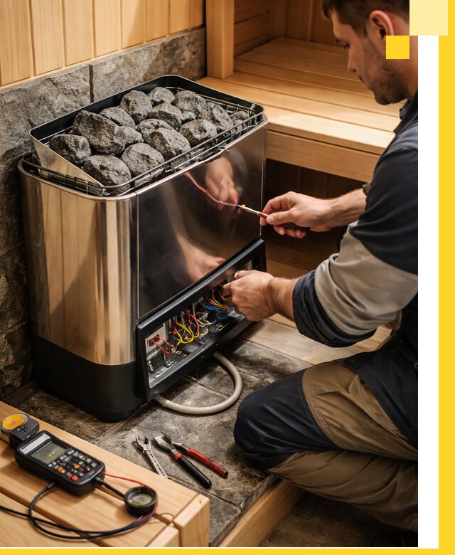 Продажа и установка электрокаменок для саун в Светлограде