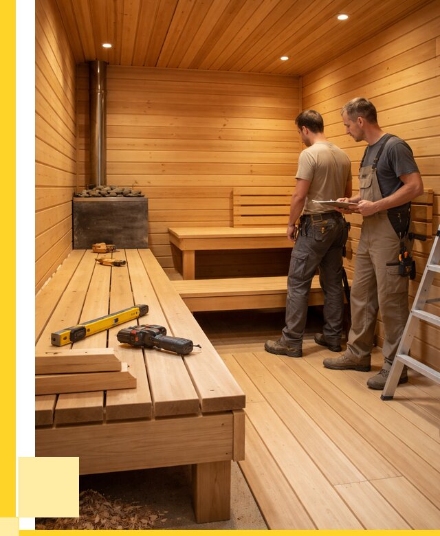 Отделка бань и саун в Светлограде по цене от 4571 р. | ЭриданСвт