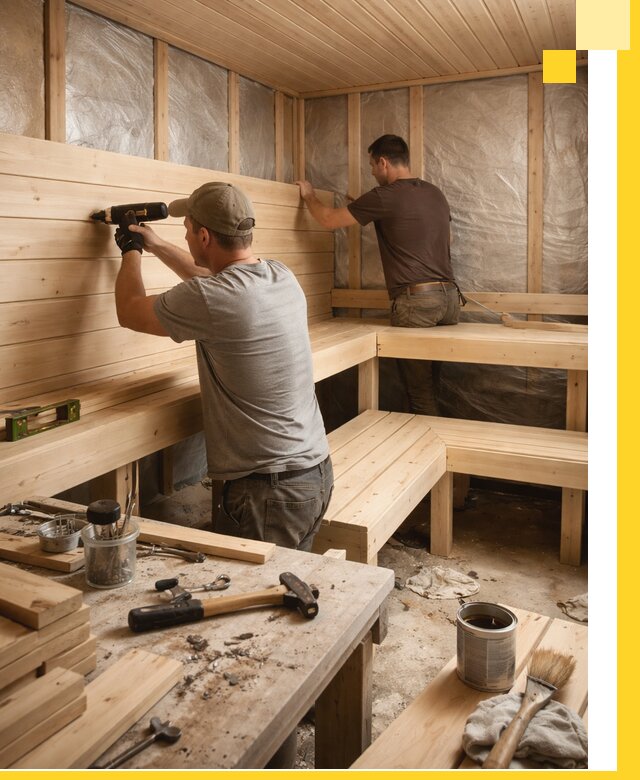 Профессиональная отделка бань и саун под ключ в Светлограде