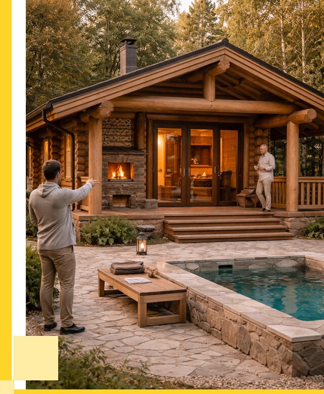 Проекты бань и хамам в Светлограде от 25395 р. | ЭриданСвт