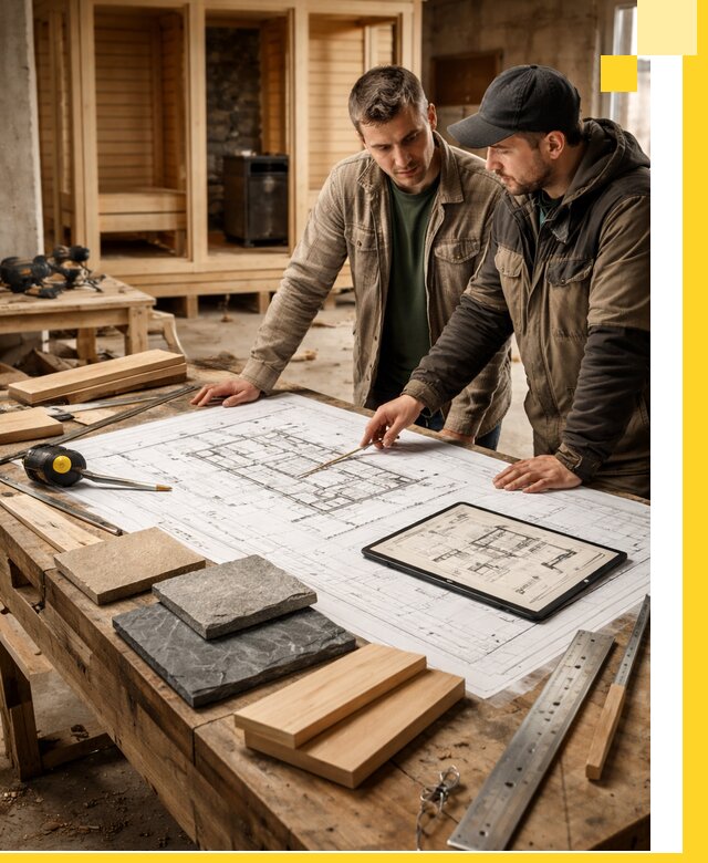 Проекты бань под ключ и планы строительства в Светлограде