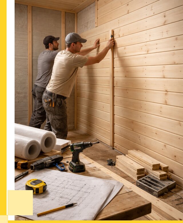 Обшивка бани вагонкой в Светлограде от 1219 р., ЭриданСвт