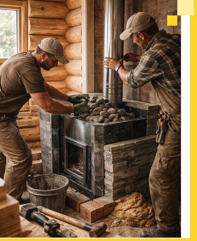 Строительство и отделка русских бань под ключ в Светлограде