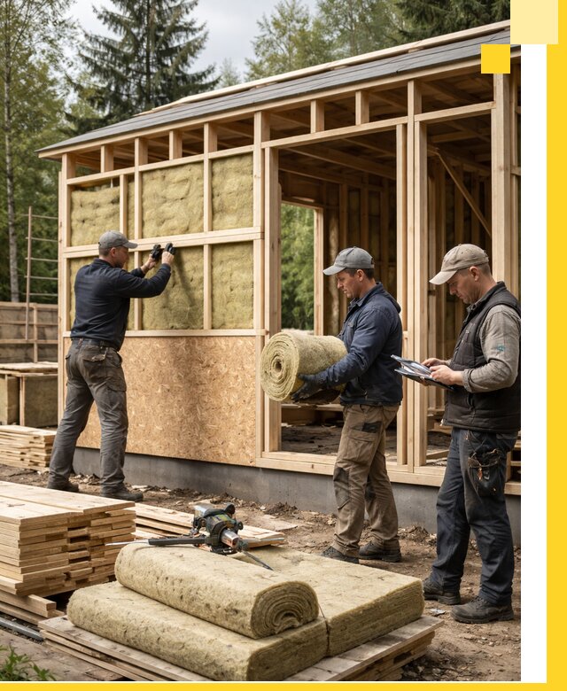 Проектирование и строительство каркасных бань в Светлограде под ключ