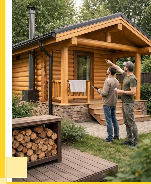 Бани для дачи под ключ в Светлограде от 253950 р. | ЭриданСвт