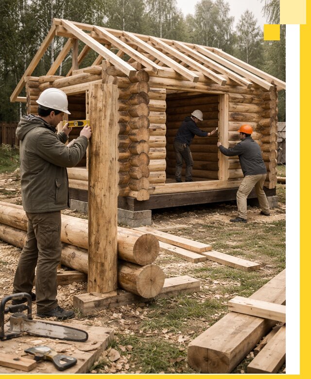 Строительство бань для дачи под ключ в Светлограде с доставкой и монтажом