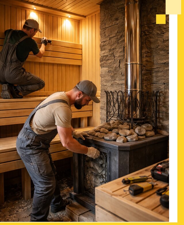 Комплексный дизайн бань, саун и зон отдыха в Светлограде