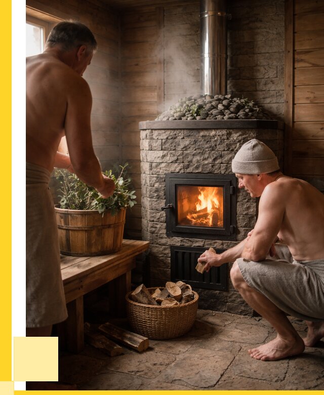 Банные печи под ключ в Светлограде от 45711 р. | ЭриданСвт кирпичная