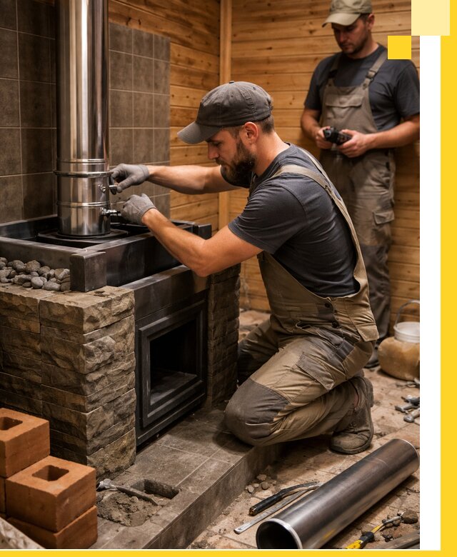 Изготовление и установка банных печей под ключ в Светлограде