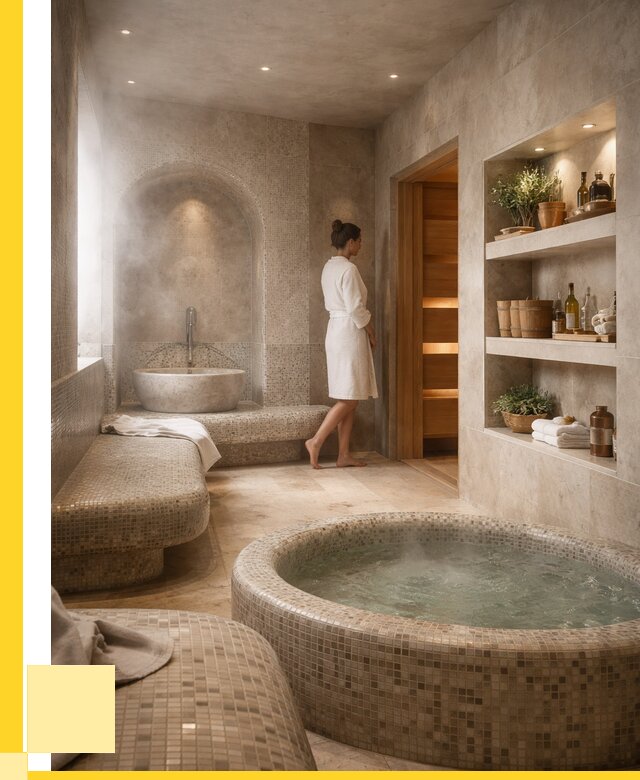 Строительство бани с хамамом в Светлограде от 761850 р. | ЭриданСвт