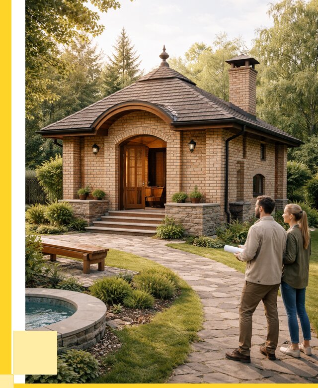 Проект кирпичной бани в Светлограде от 30474 р. | ЭриданСвт