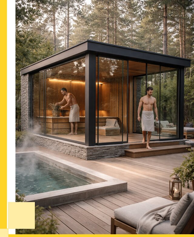 Стеклянные бани и двери в Светлограде от 457110 р. | ЭриданСвт