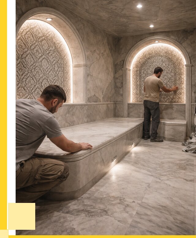 Турецкие бани под ключ в Светлограде от 253950 р. | ЭриданСвт