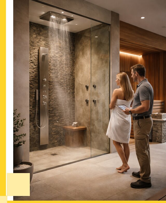 Купить душ впечатлений для дома в Светлограде от 86343 р. | ЭриданСвт