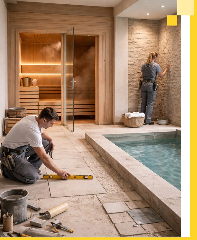 Комплексный дизайн и отделка интерьеров SPA под ключ в Светлограде